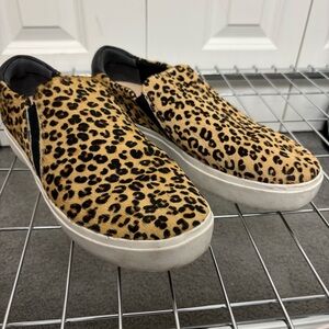 Dr. Scholl's Leopard Print Slip-On Sneakers